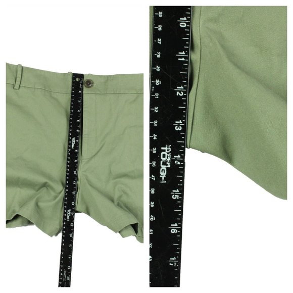 Ava & Viv Olive Green Casual Chino Shorts Size 26W - Picture 4 of 6